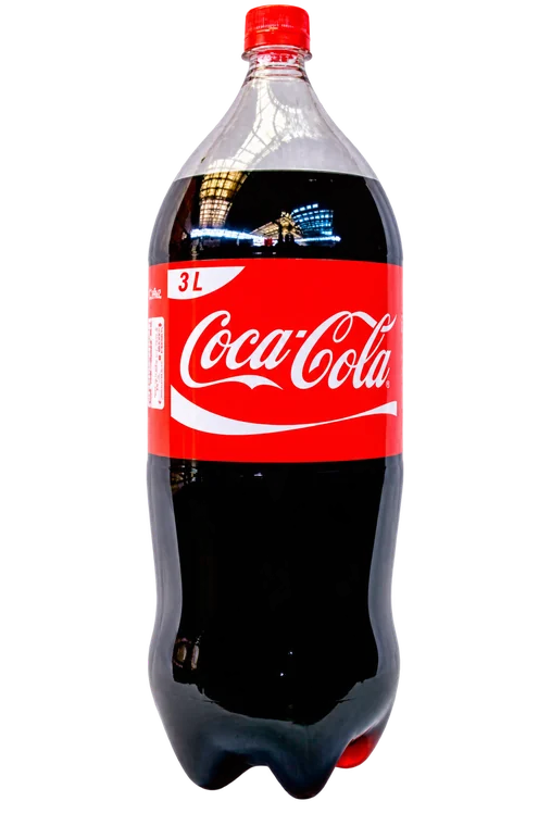 Botella de Coca-Cola de 3 litros