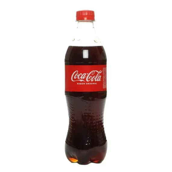 Refresco Coca Cola botella de 600 ml