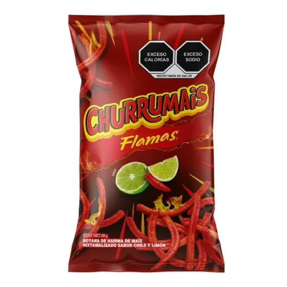 Botana Churrumais flama 68 g
