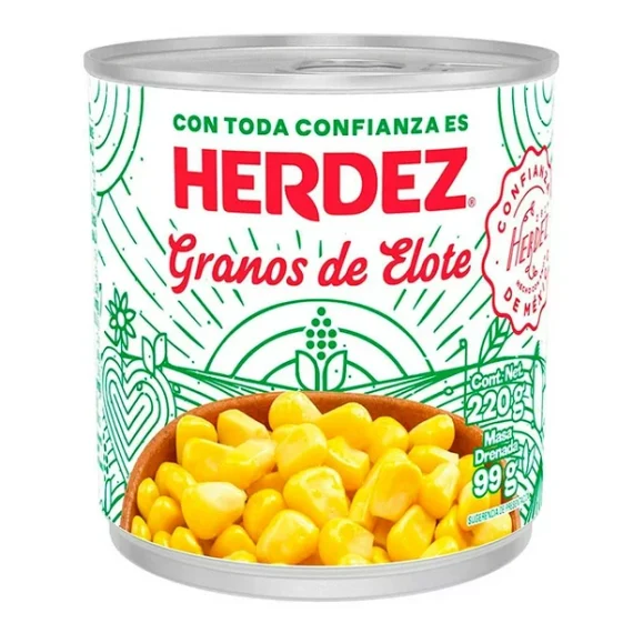 Granos de elote Herdez 220 g