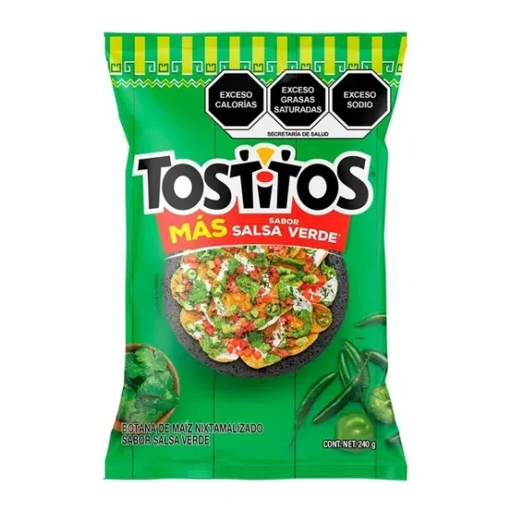 Tortitos Salsa Verde 240