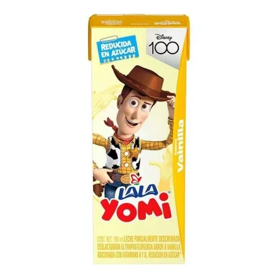 Leche saborizada Lala Yomi vainilla 190 ml