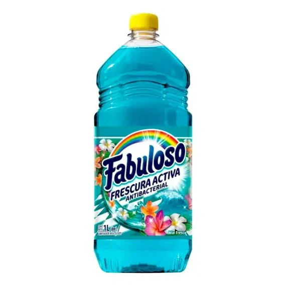 Limpiador líquido Fabuloso frescura activa mar fresco 1 l