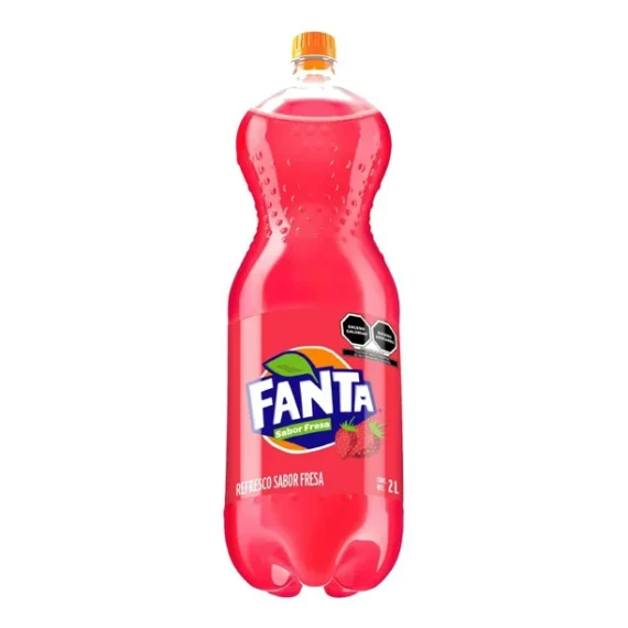 Refresco Fanta sabor fresa 2 l