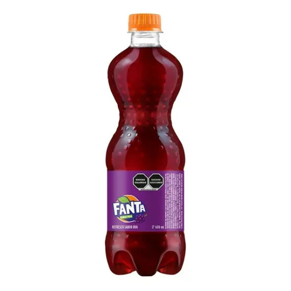 Refresco Fanta sabor uva 600 ml