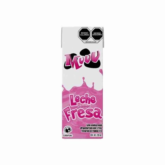 Leche Sabor Fresa Muu 200ml