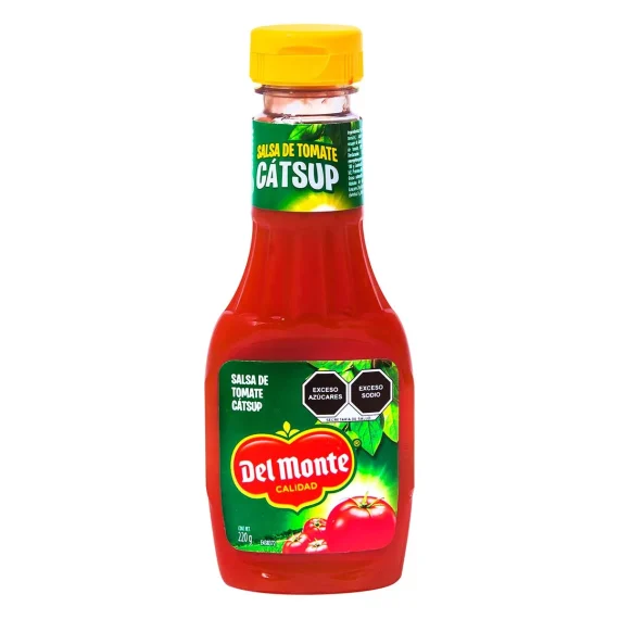 Salsa Del Monte Catsup Plastico 220g
