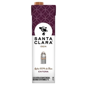 Leche Santa Clara Entera 1L