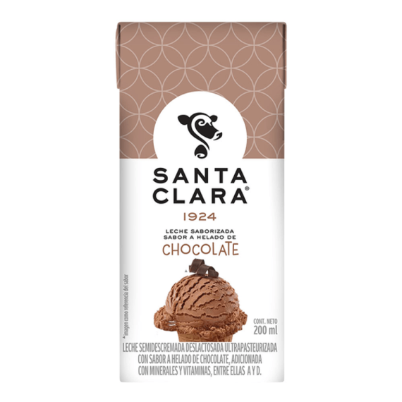 Leche Santa Clara Chocolate 250ml