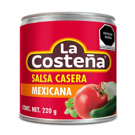 Salsa Casera La Costeña Mexicana 220g
