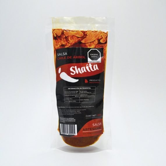 Salsa Chile Del Arbol Shaita 250gr